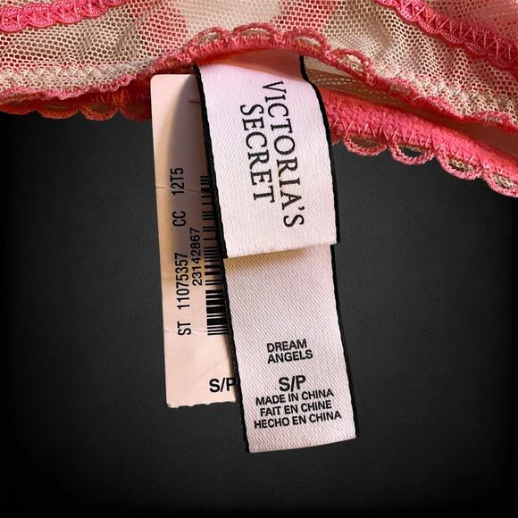 NWT Victoria Secret's Small Dream Angels Cups Lace Floral B-C Cup - Picture 10 of 13